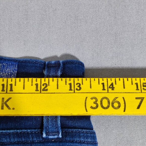 7 For All Mankind jeans women's size 26 ink blue colour skinny mid-rise straight - Picture 12 of 16